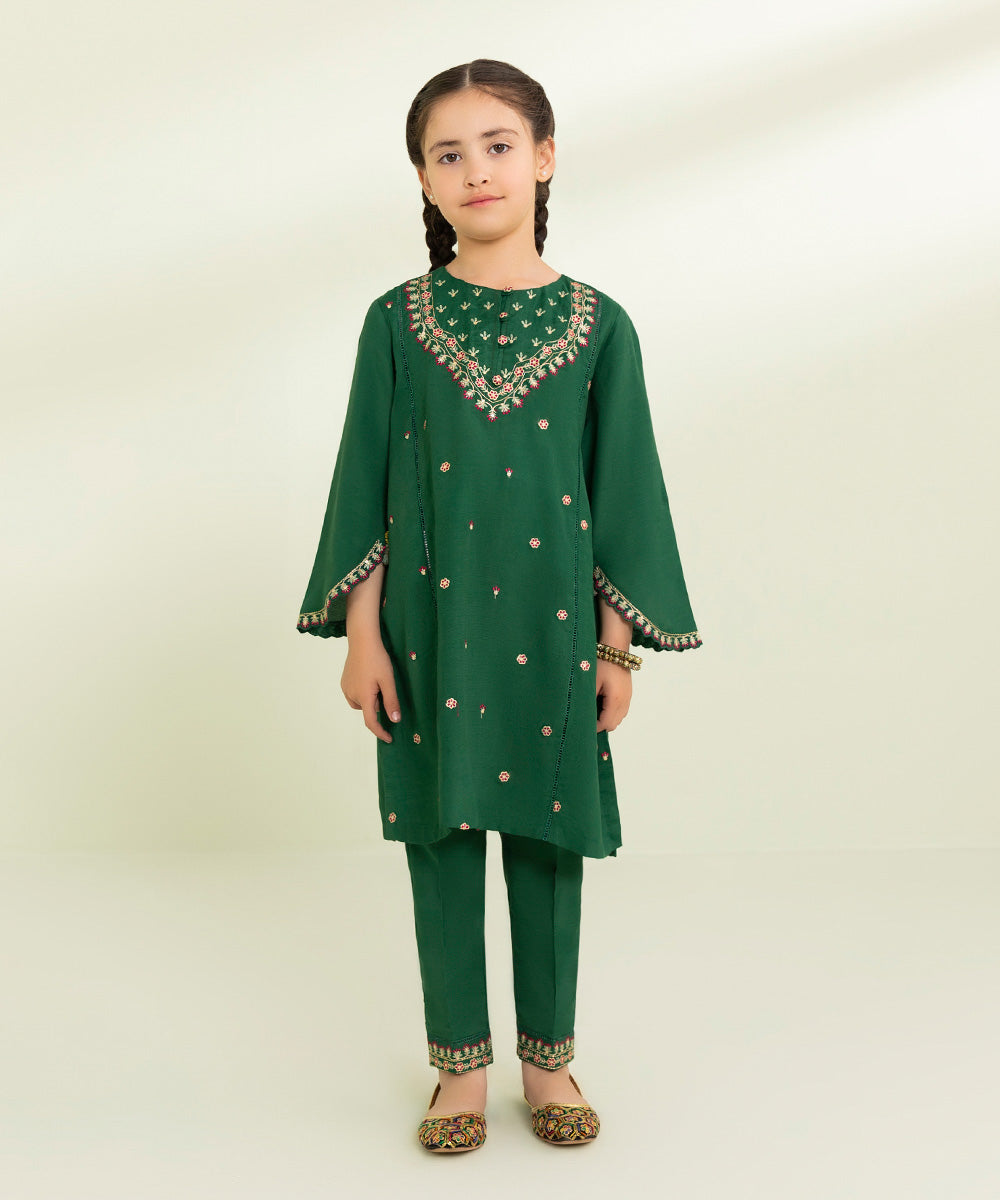 2-Piece Embroidered Jacquard Suit | Buy now!