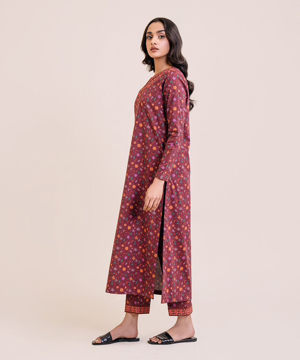 2 Piece Embroidered Lawn Suit - Shop Online Now