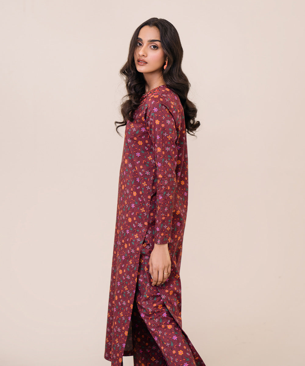 2 Piece Embroidered Lawn Suit - Shop Online Now