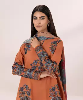 3 Piece - Embroidered Lawn Suit - Embroidered Lawn Suit - 3 Piece | High Quality | Latest Designs