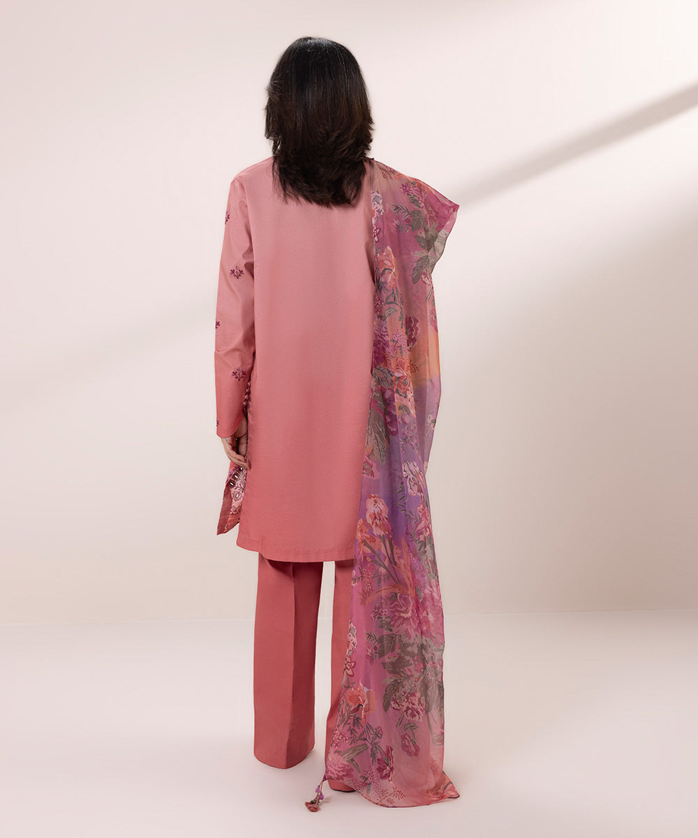 3 Piece Embroidered Lawn Suit - Shop Now!