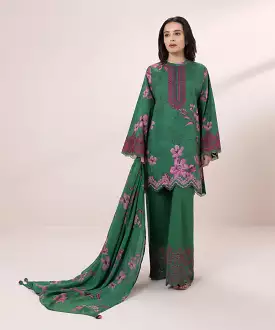 3 Piece - Embroidered Lawn Suit - Shop Online Now.