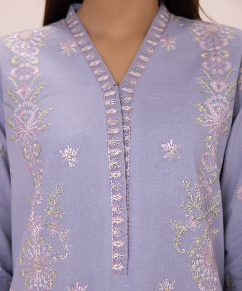 3-Piece Embroidered Lawn Suit