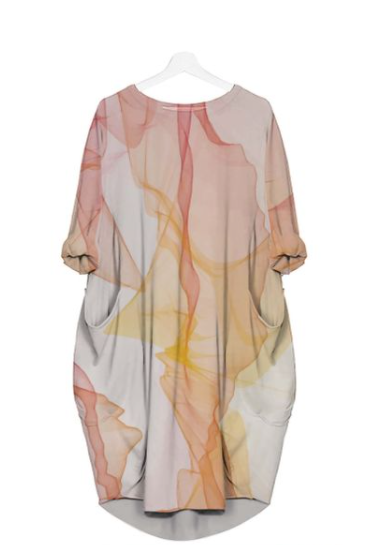 Abstract Art Beautiful Woman 3D Pocket Dress - Shop Now