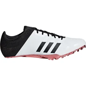 adidas Adizero Finesse Running Spikes - White - adidas White Adizero Finesse Running Spikes