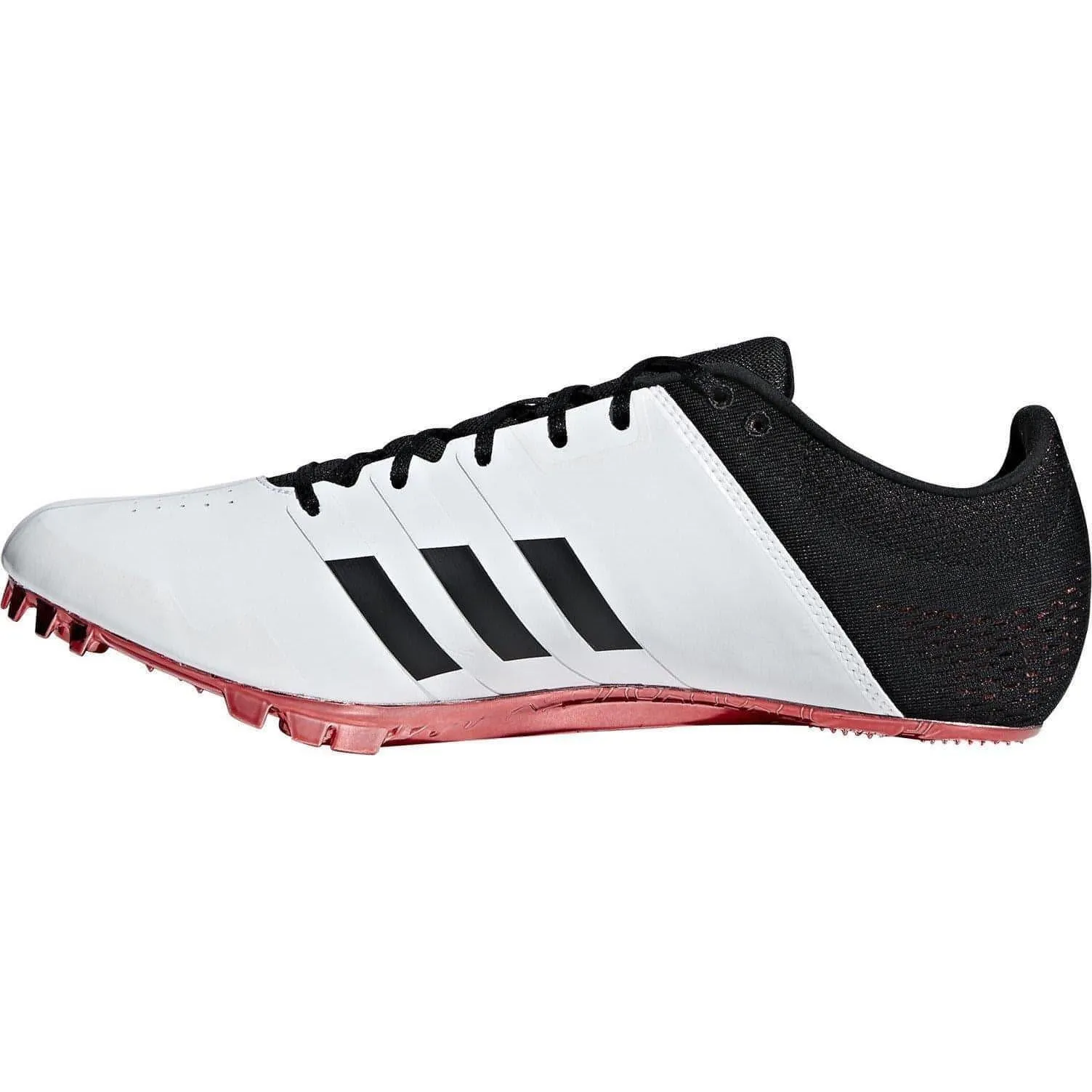 adidas Adizero Finesse Running Spikes - White - adidas White Adizero Finesse Running Spikes