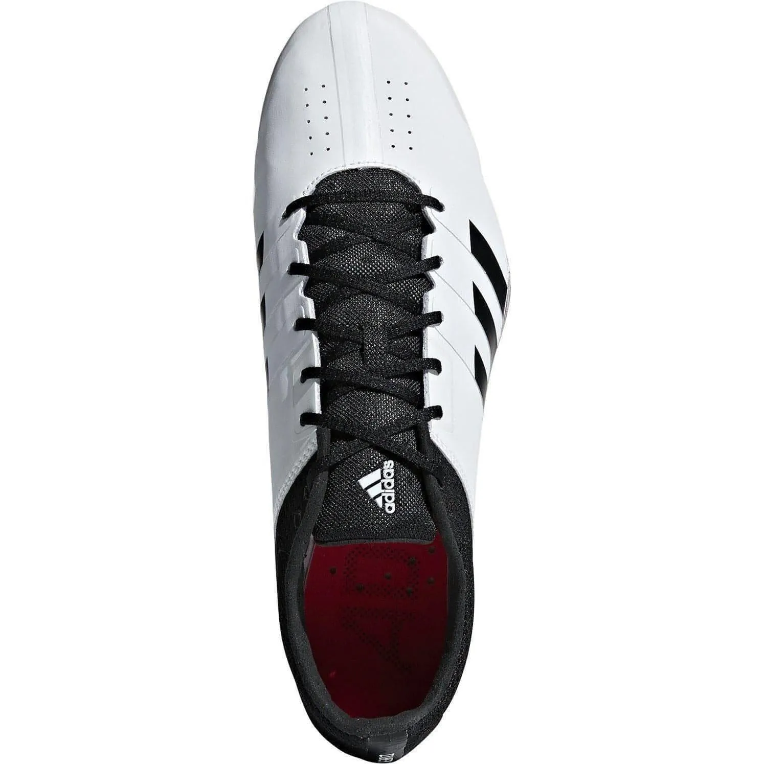 adidas Adizero Finesse Running Spikes - White - adidas White Adizero Finesse Running Spikes