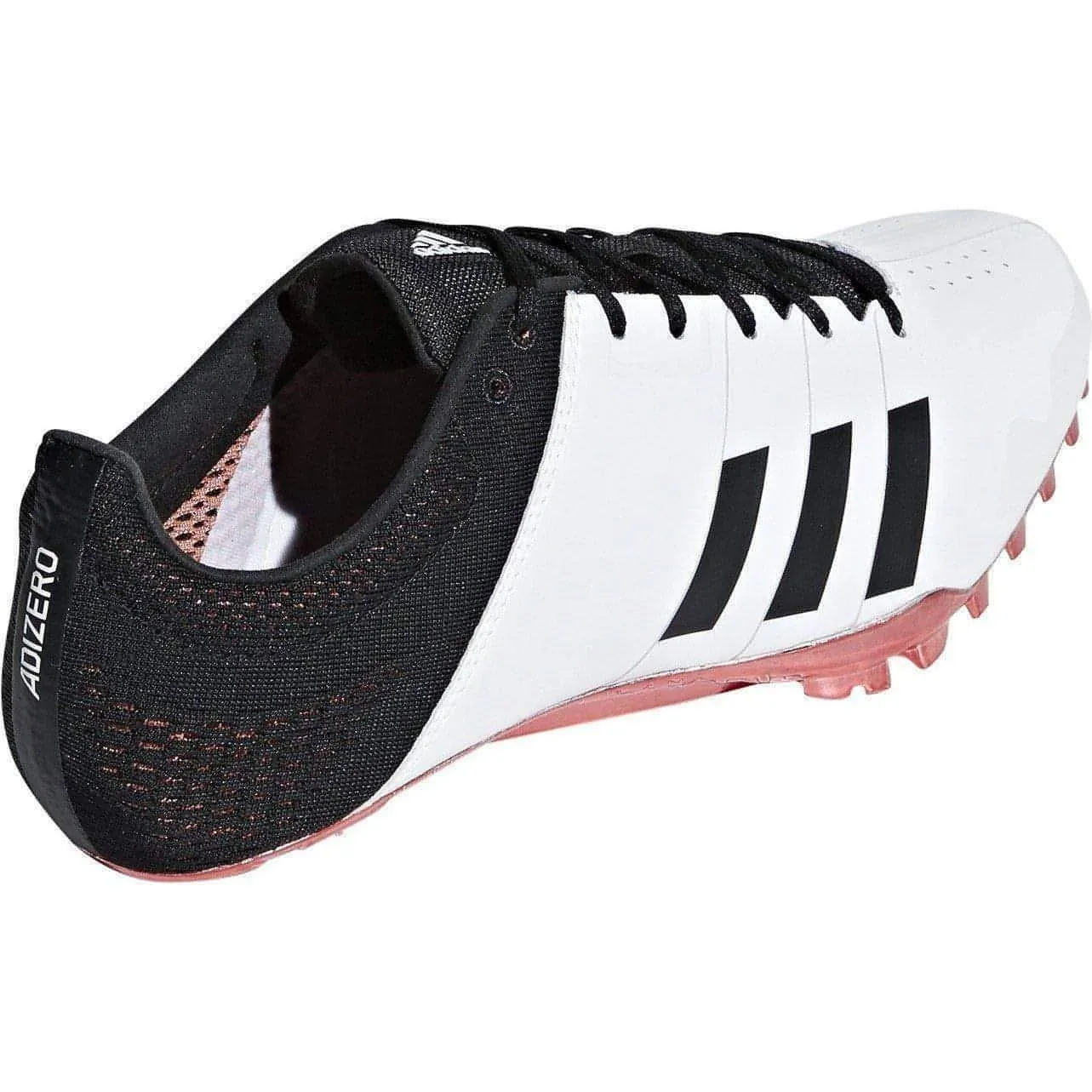 adidas Adizero Finesse Running Spikes - White - adidas White Adizero Finesse Running Spikes