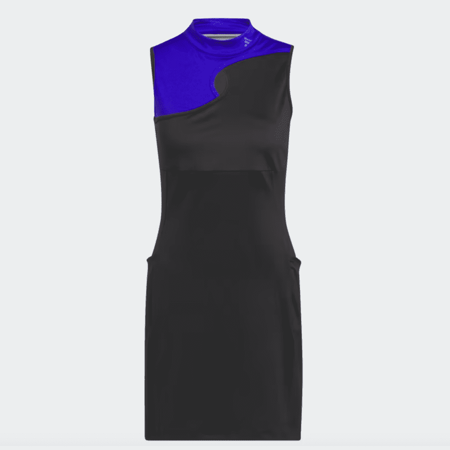 Adidas Colorblocked Golf Dress in Black