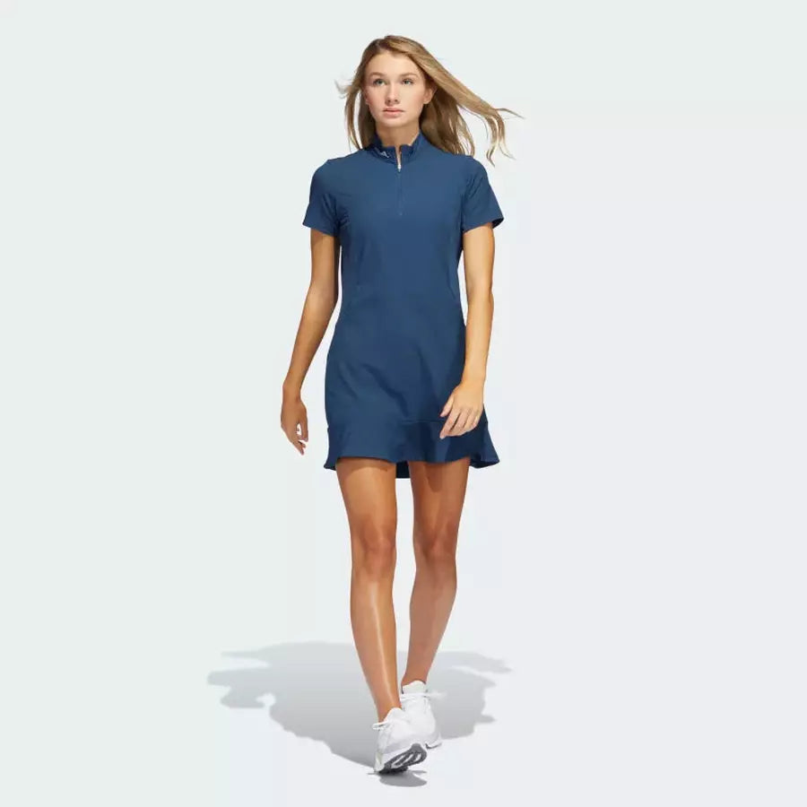 Adidas Navy Frill Dress for Women