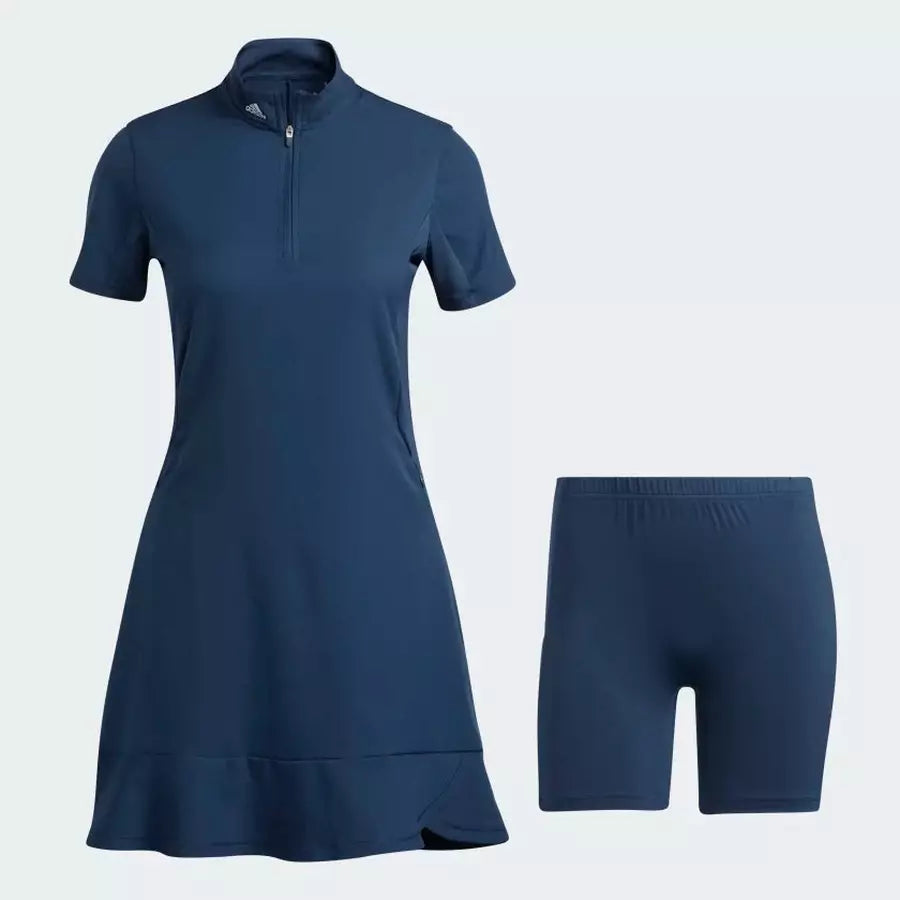 Adidas Navy Frill Dress for Women