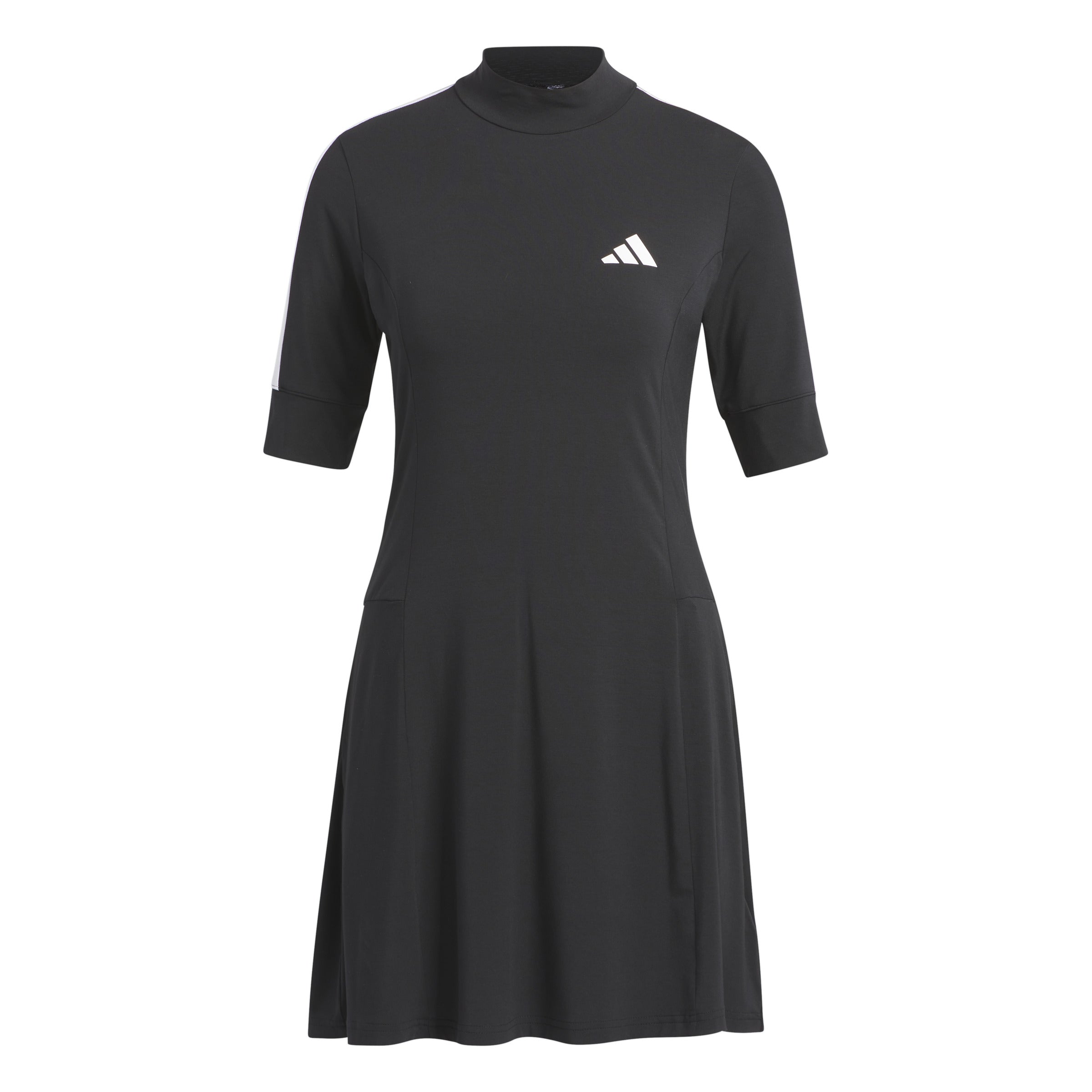 adidas Women's Golf Dress - Black, Made With Nature, Golf Apparel