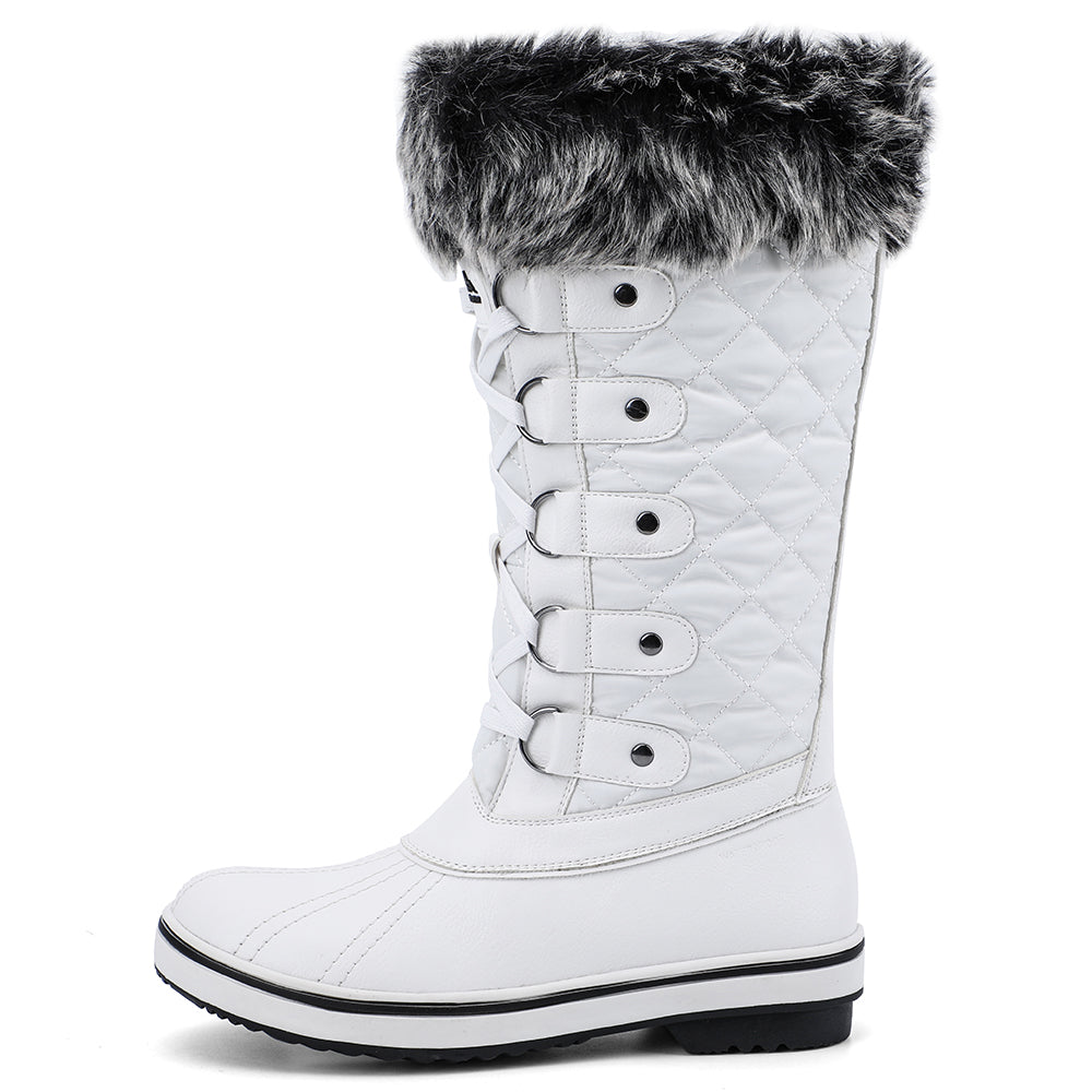 Aleader Women's Winter Boots - Waterproof Snow Boots, Fashionable Booties - All-day Comfort, Warm