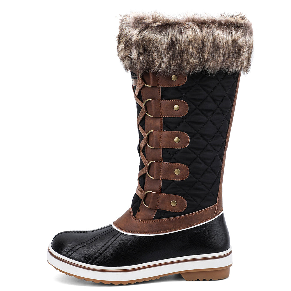 Aleader Women's Winter Boots - Waterproof Snow Boots, Fashionable Booties - All-day Comfort, Warm