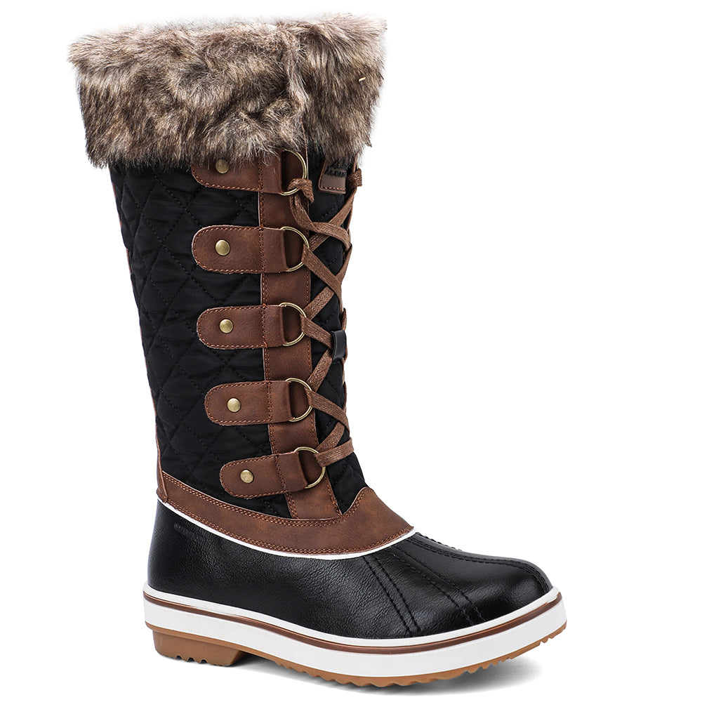 Aleader Women's Winter Boots - Waterproof Snow Boots, Fashionable Booties - All-day Comfort, Warm