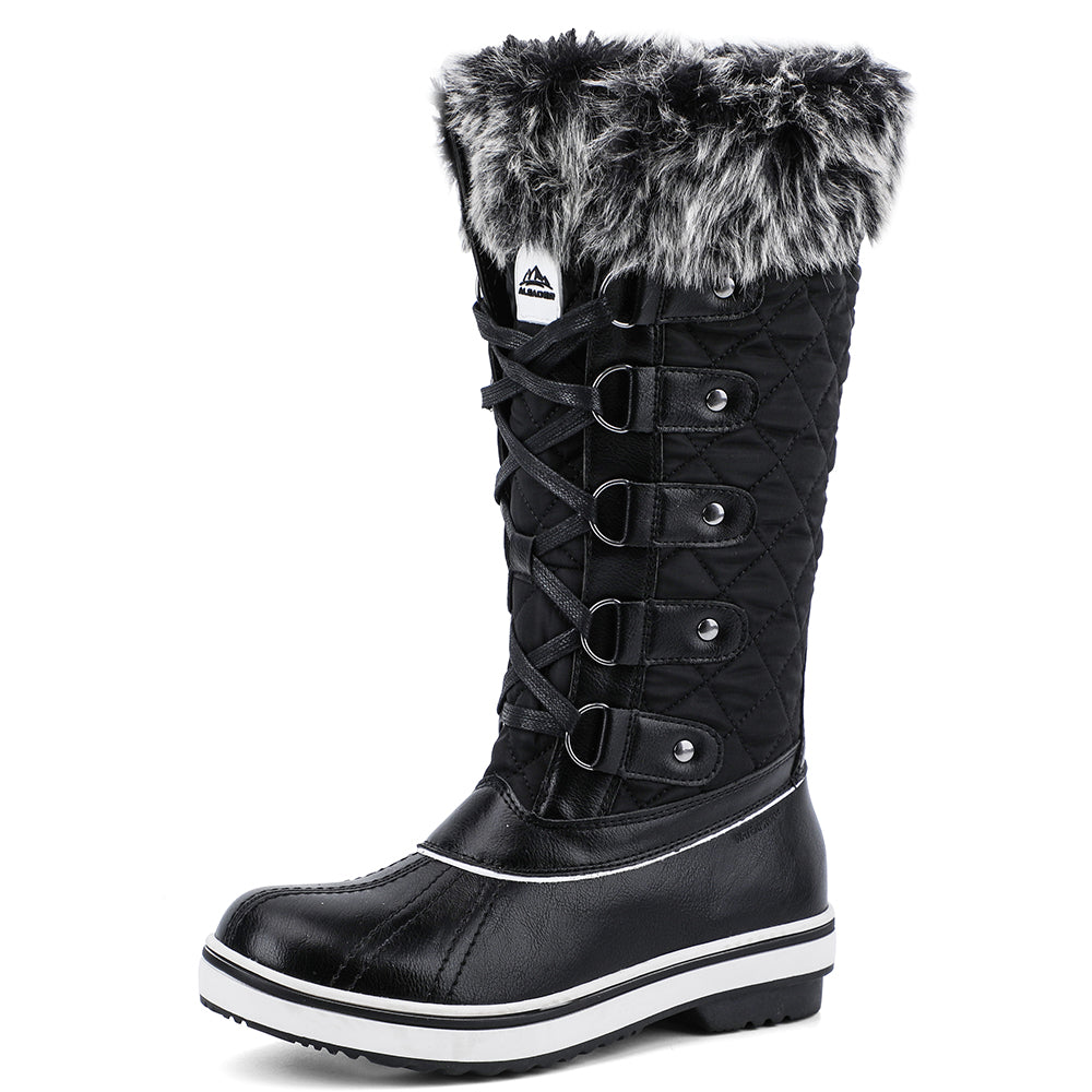 Aleader Women's Winter Boots - Waterproof Snow Boots, Fashionable Booties - All-day Comfort, Warm