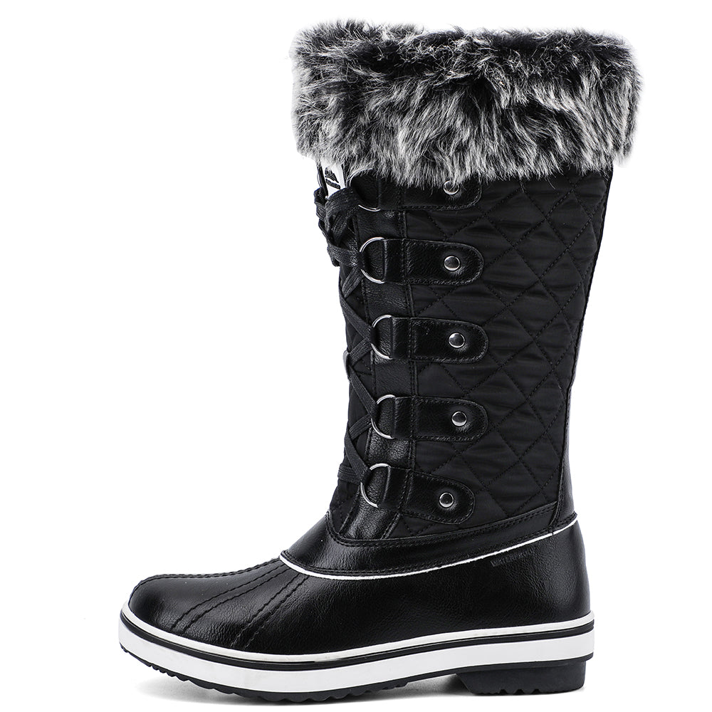 Aleader Women's Winter Boots - Waterproof Snow Boots, Fashionable Booties - All-day Comfort, Warm