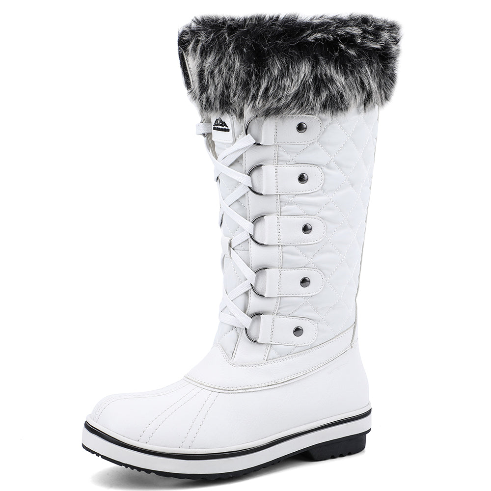 Aleader Women's Winter Boots - Waterproof Snow Boots, Fashionable Booties - All-day Comfort, Warm