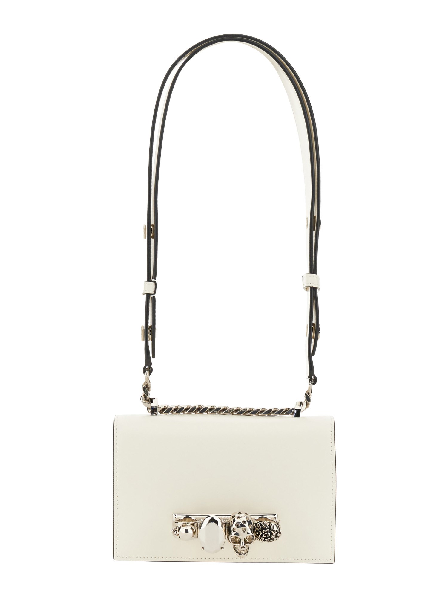 Alexander McQueen Mini Jewelled Leather Satchel