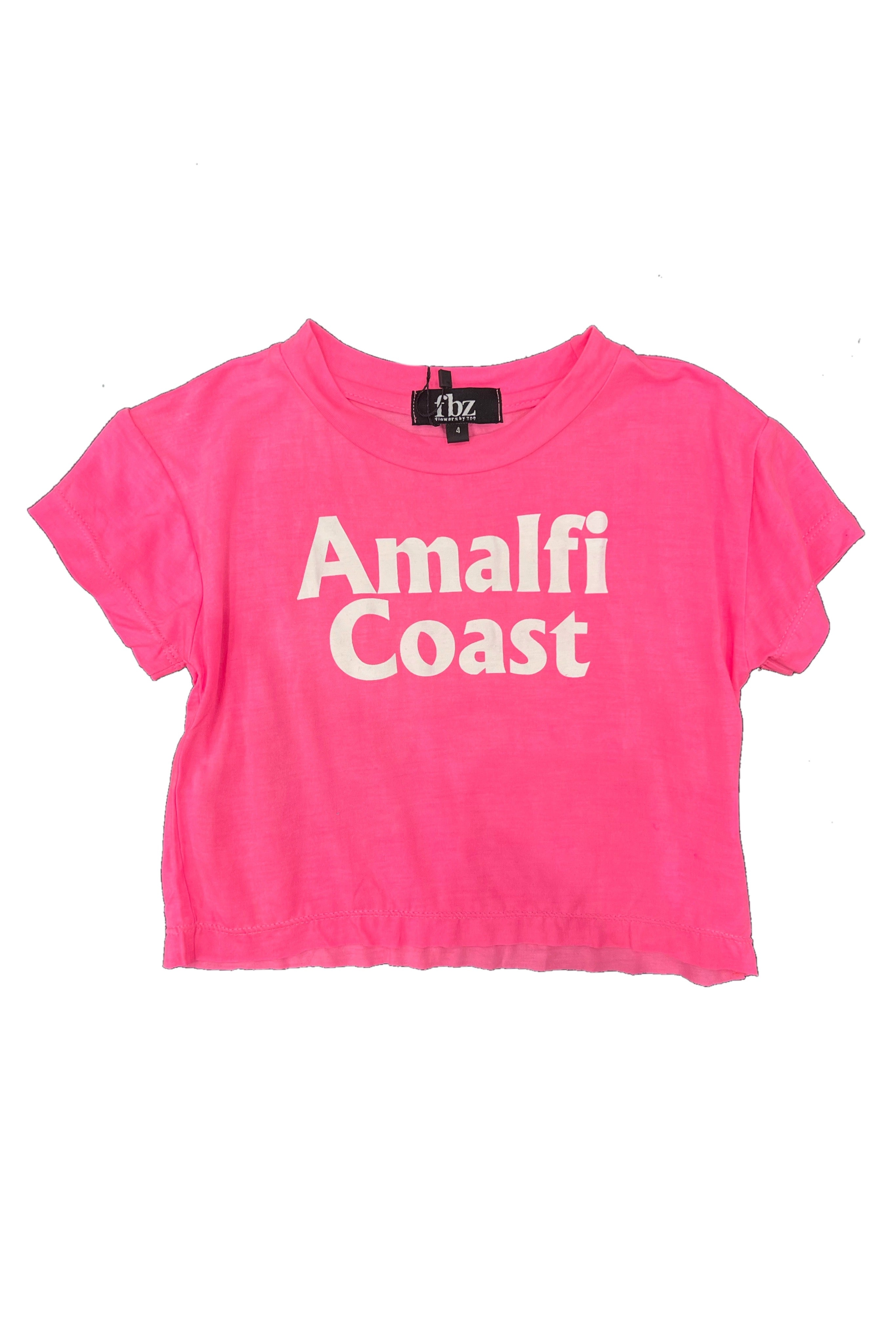 Amalfi Coast Neon Pink Tee.