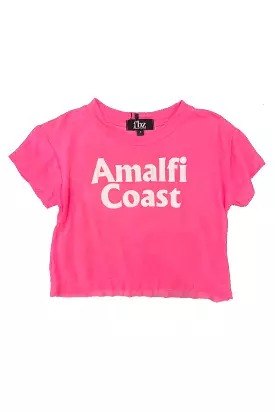 Amalfi Coast Neon Pink Tee.