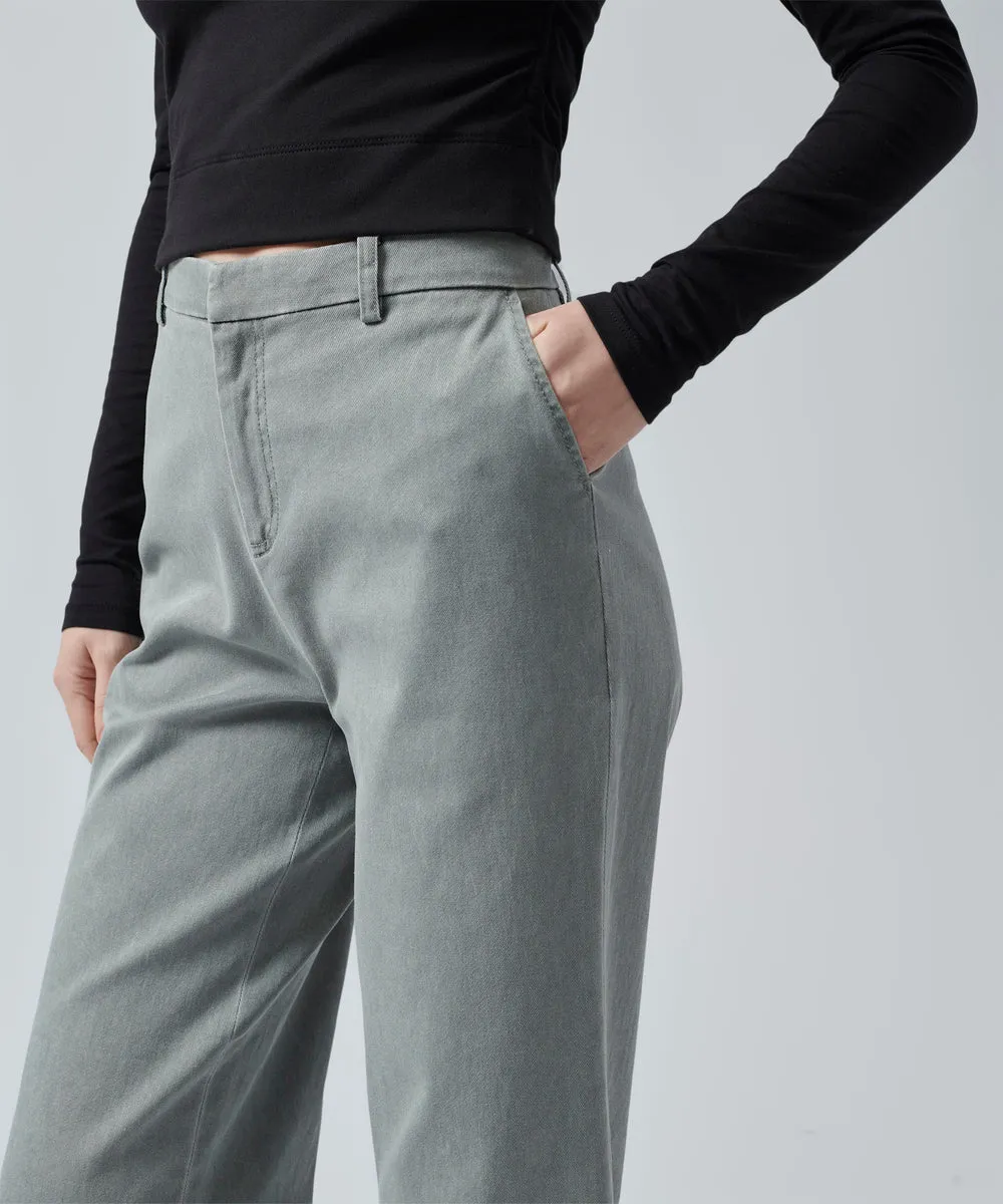 ATM Boyfriend Pant, Cotton Twill