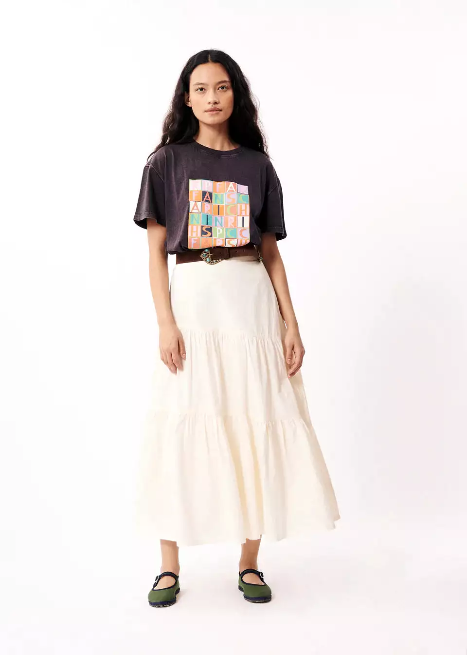 Audrey Creme Skirt