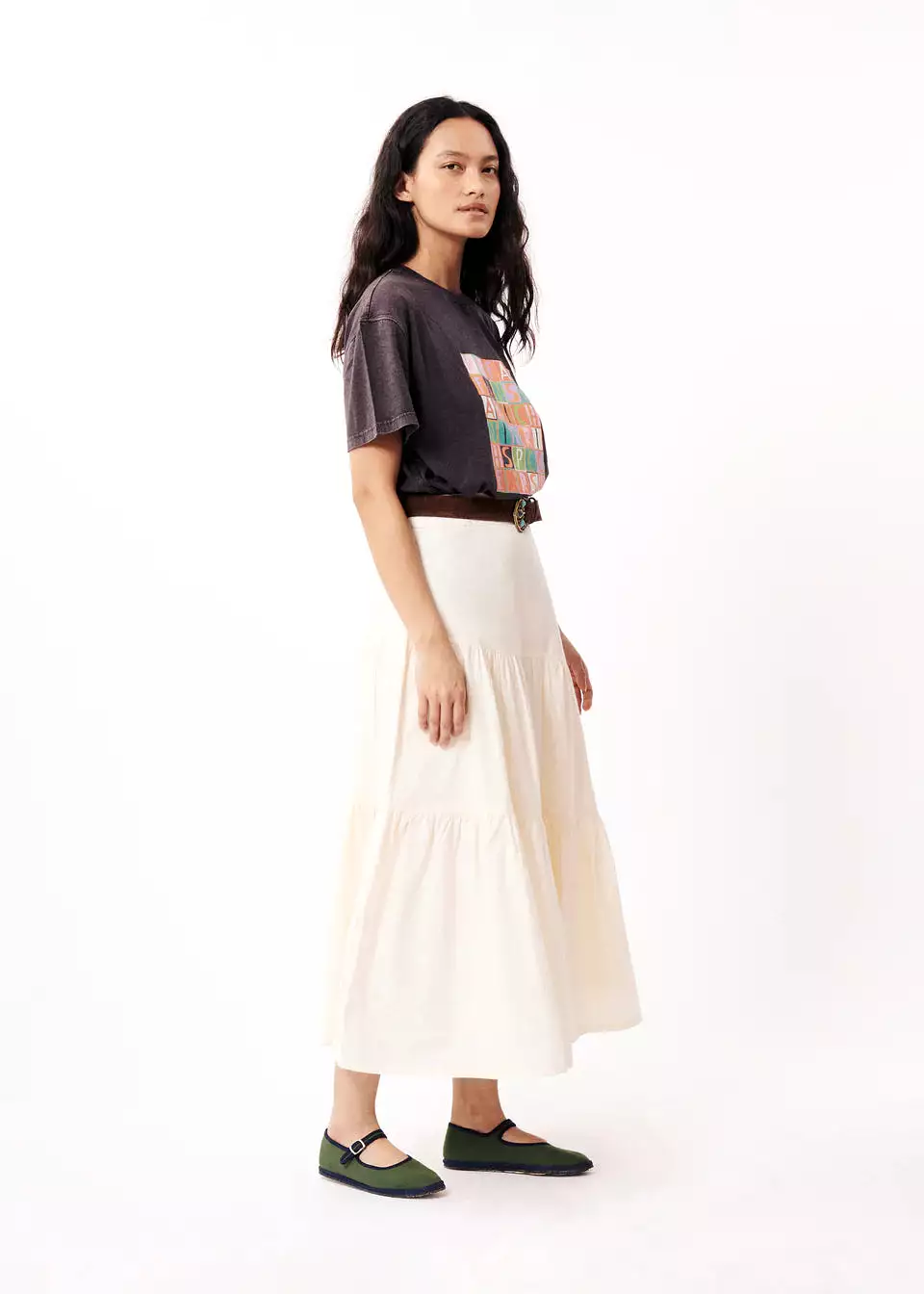 Audrey Creme Skirt