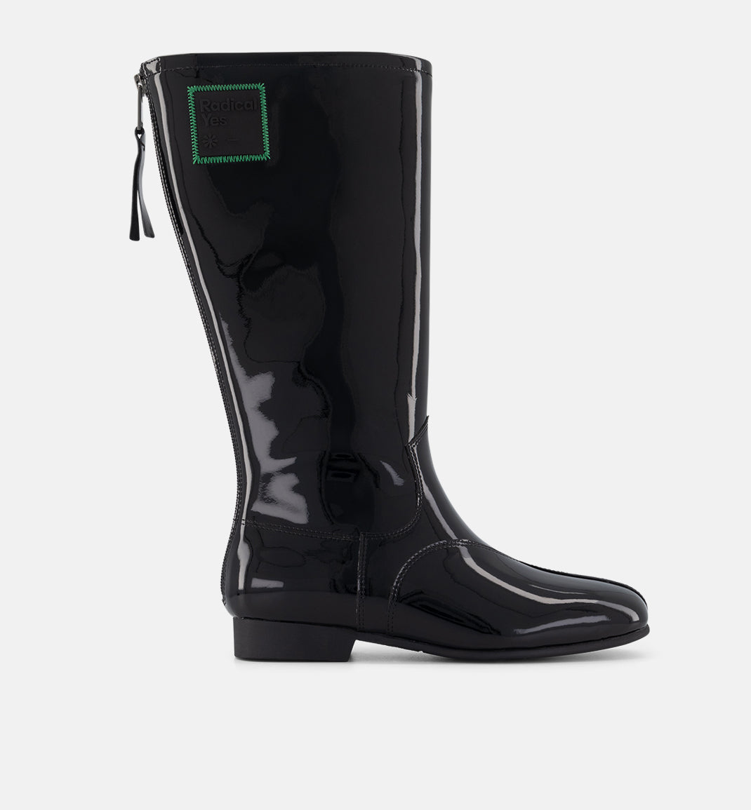 Babka Tall Boot - Patent Black - Shop Now