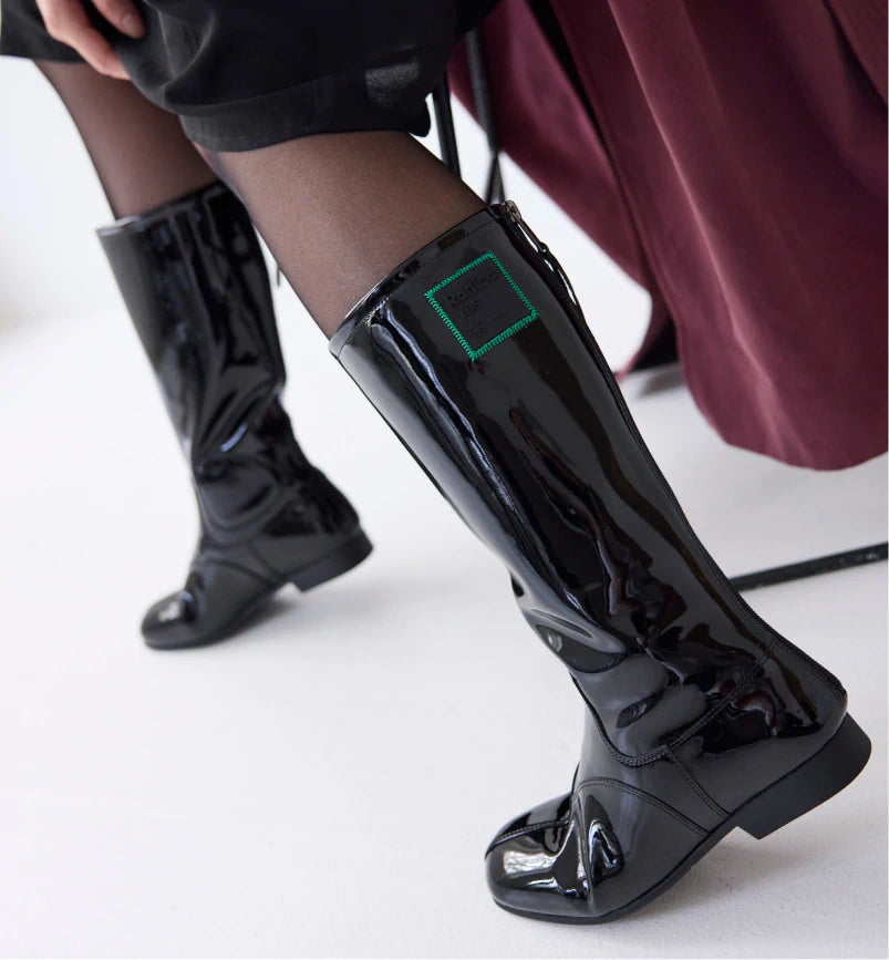 Babka Tall Boot - Patent Black - Shop Now