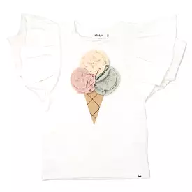 Baby Butterfly Ice Cream Oyster T-shirt