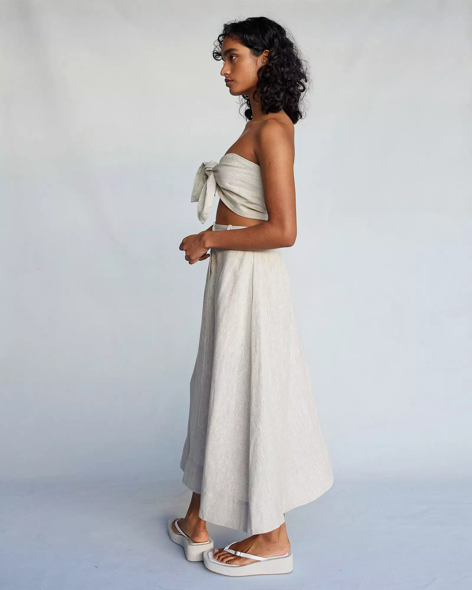 Barossa Linen Skirt - Natural | Buy Online Now