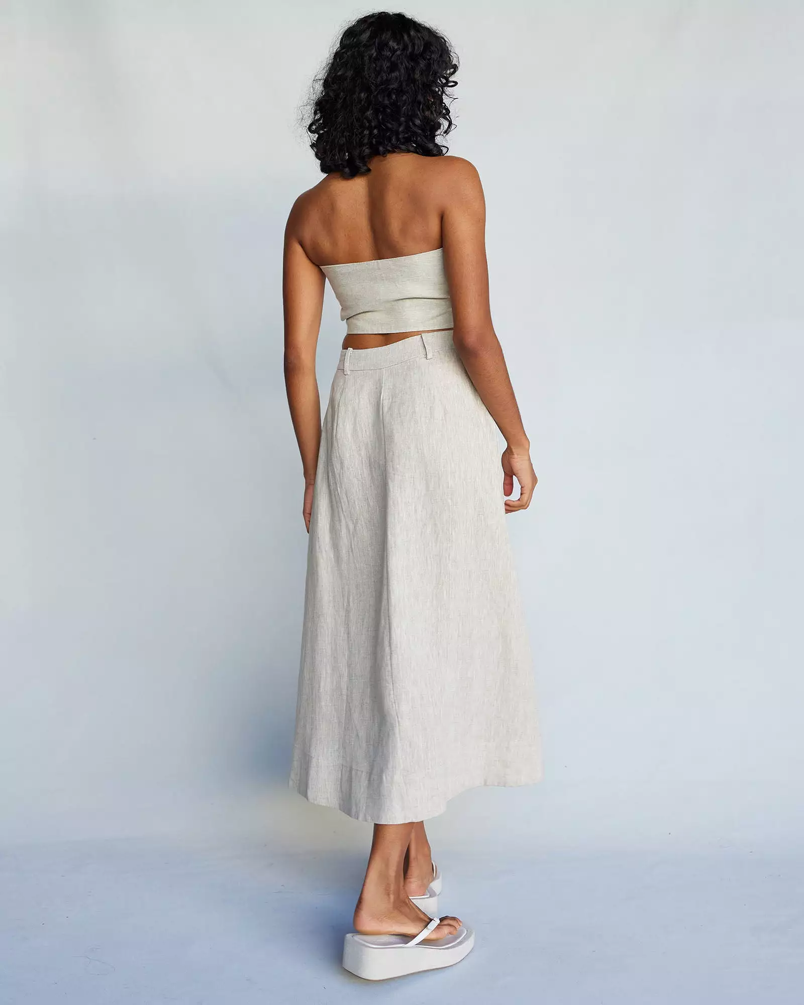 Barossa Linen Skirt - Natural | Buy Online Now