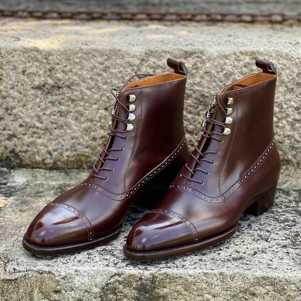 Bartley Balmoral Boot can be rewritten as Classic Leather Boot - Bartley Balmoral.