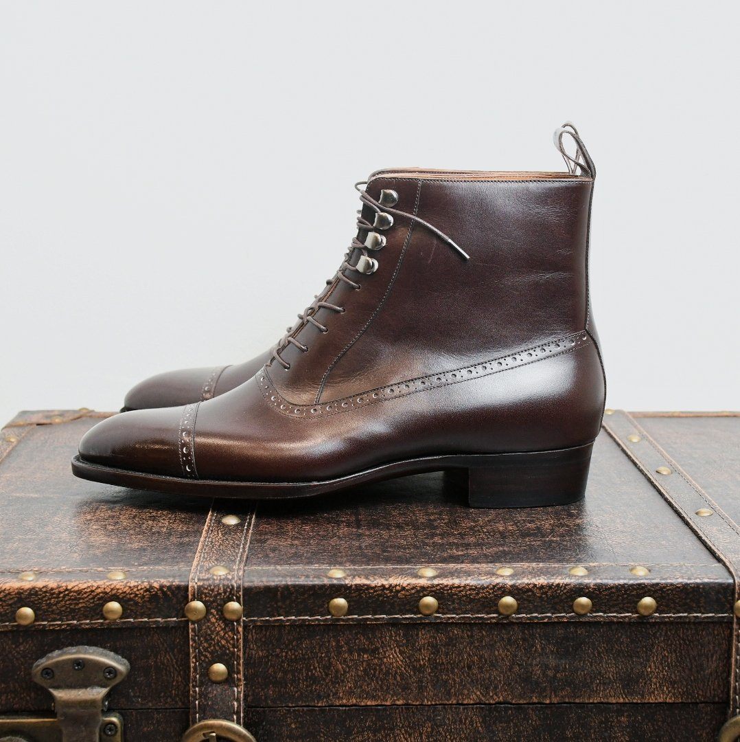 Bartley Balmoral Boot can be rewritten as Classic Leather Boot - Bartley Balmoral.