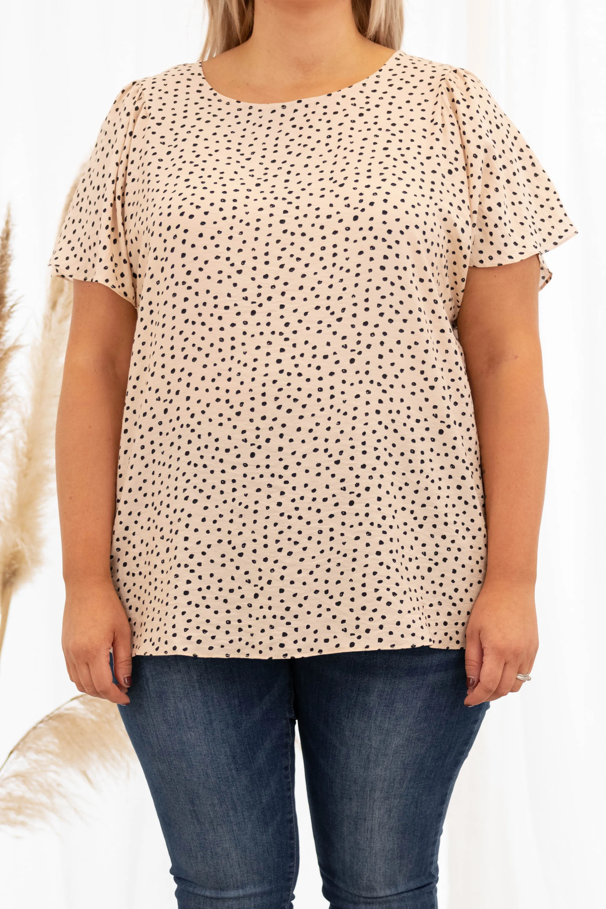 Beige Unspoken Dream Top