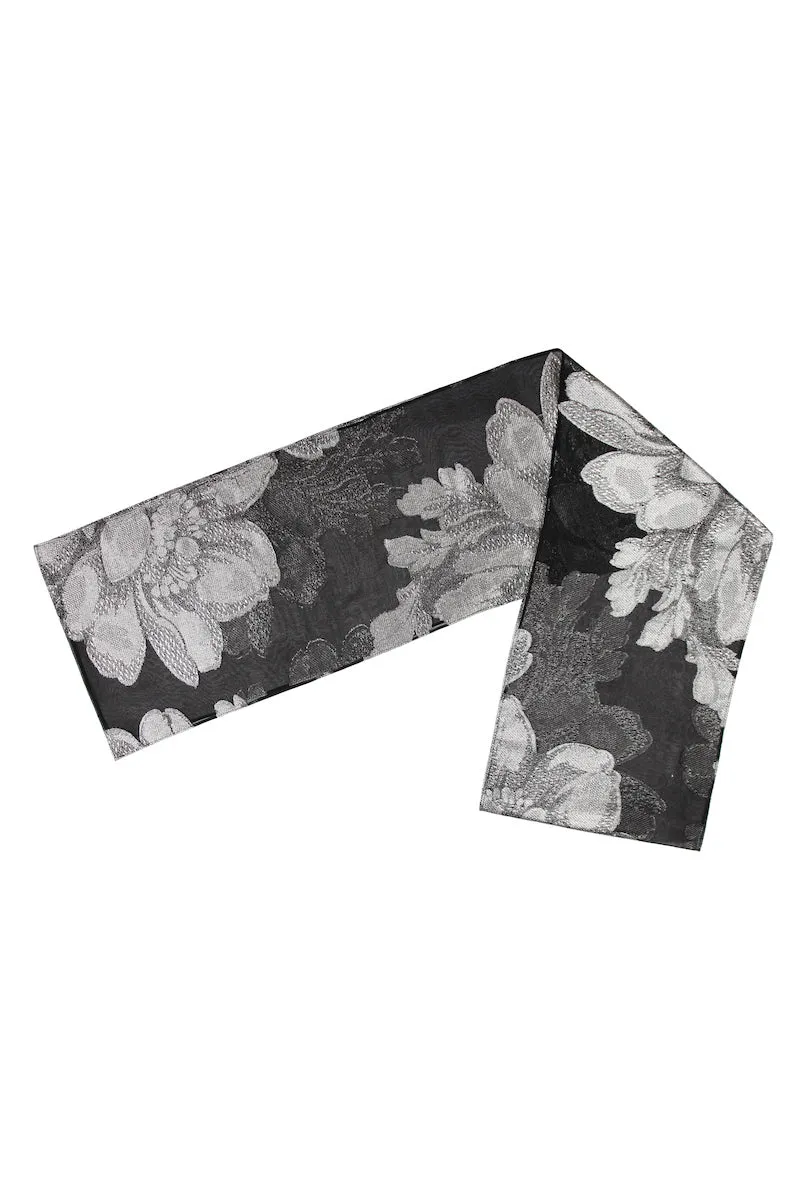 Large Floral Scarf