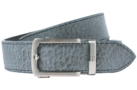 Bison Grey Dress Belt 38mm Strap