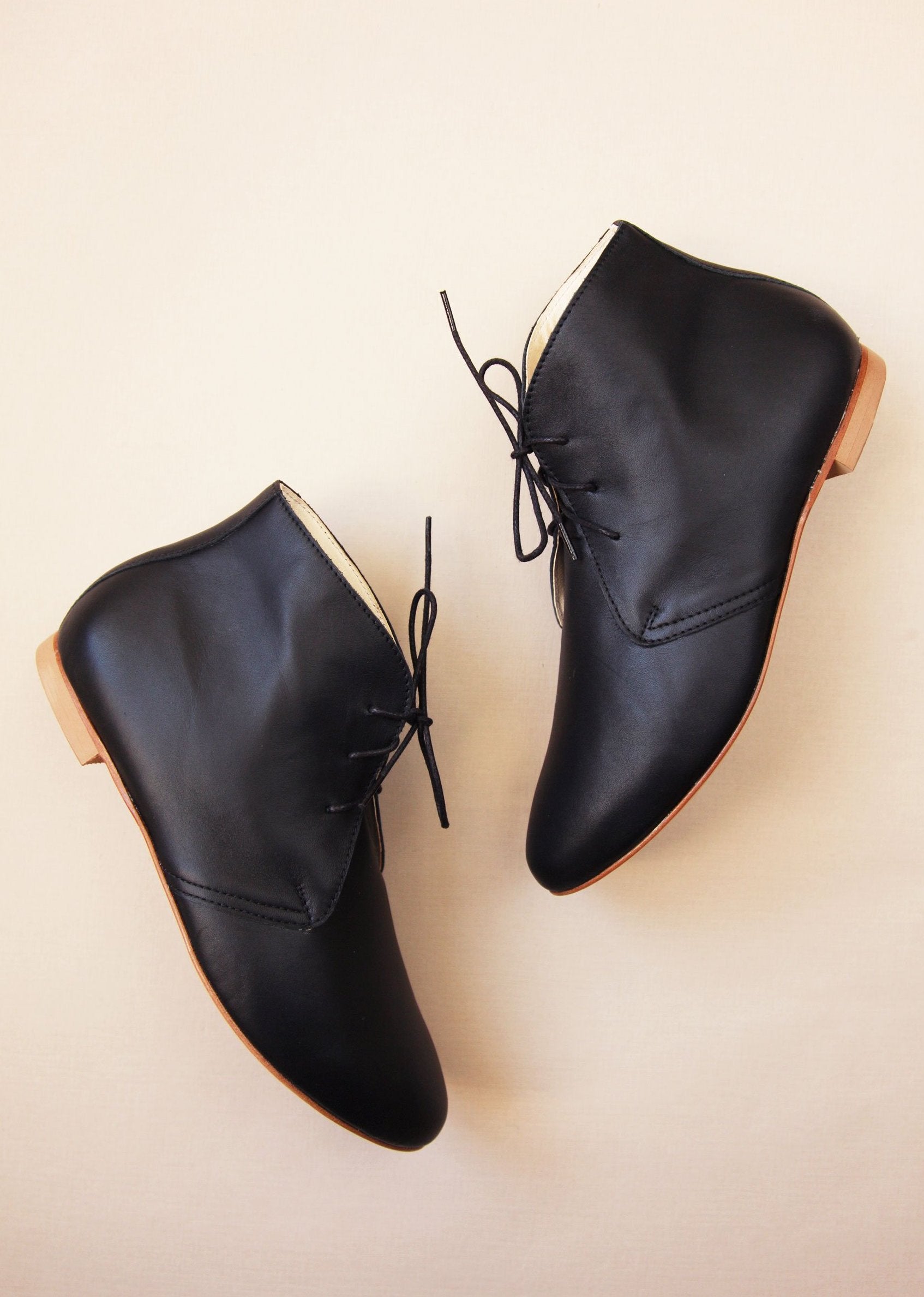 Black Classic LEA Boots