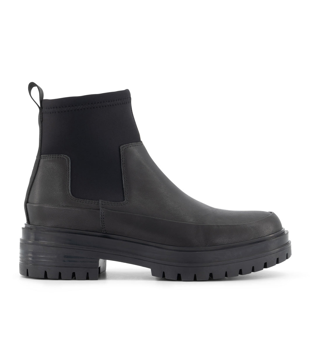 Black Orion Skies Leather Boot