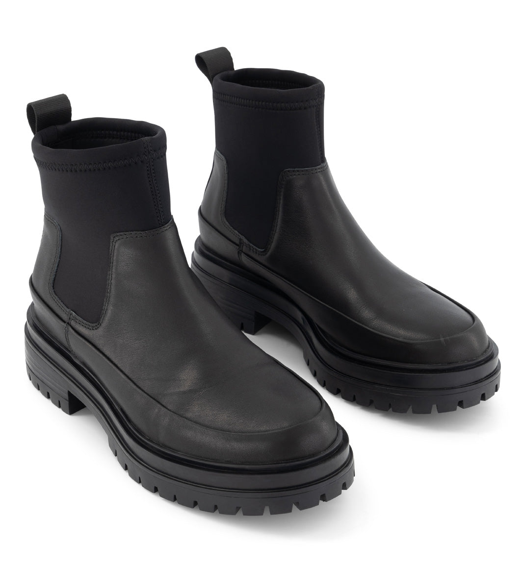 Black Orion Skies Leather Boot