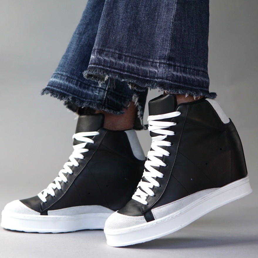 Black Wedge Sneaker: Fearless Style Upgrade