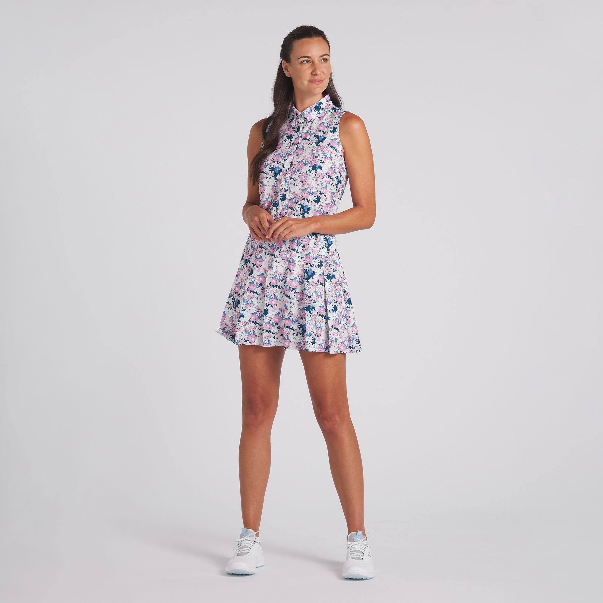 Bloom Pleated Golf Dress for Women