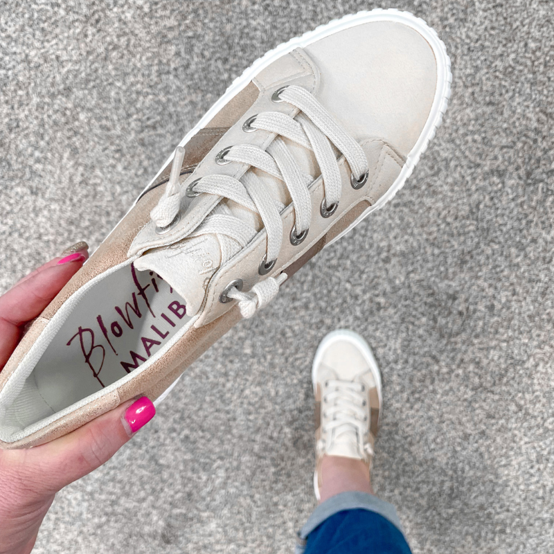 Blowfish Malibu Wave Rose Gold Sneaker