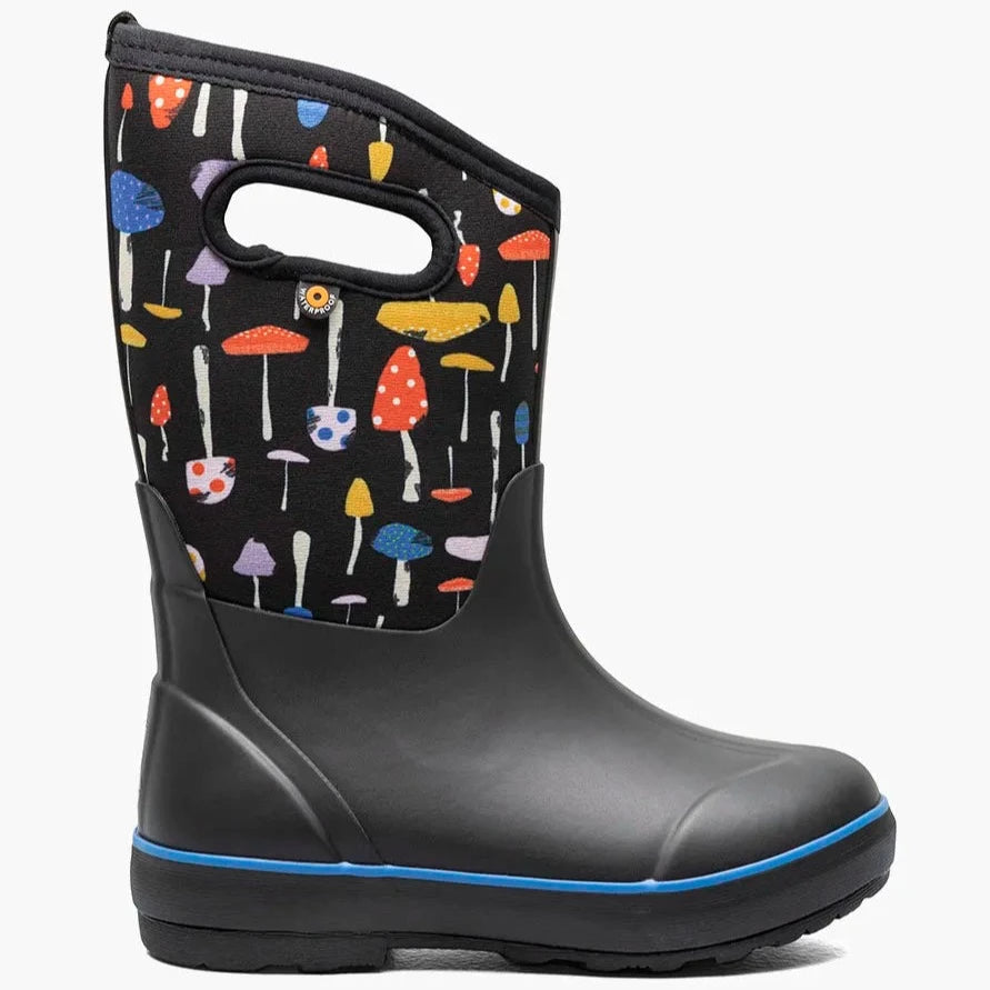 BOGS Classic II Boots - Black Multi Mushrooms