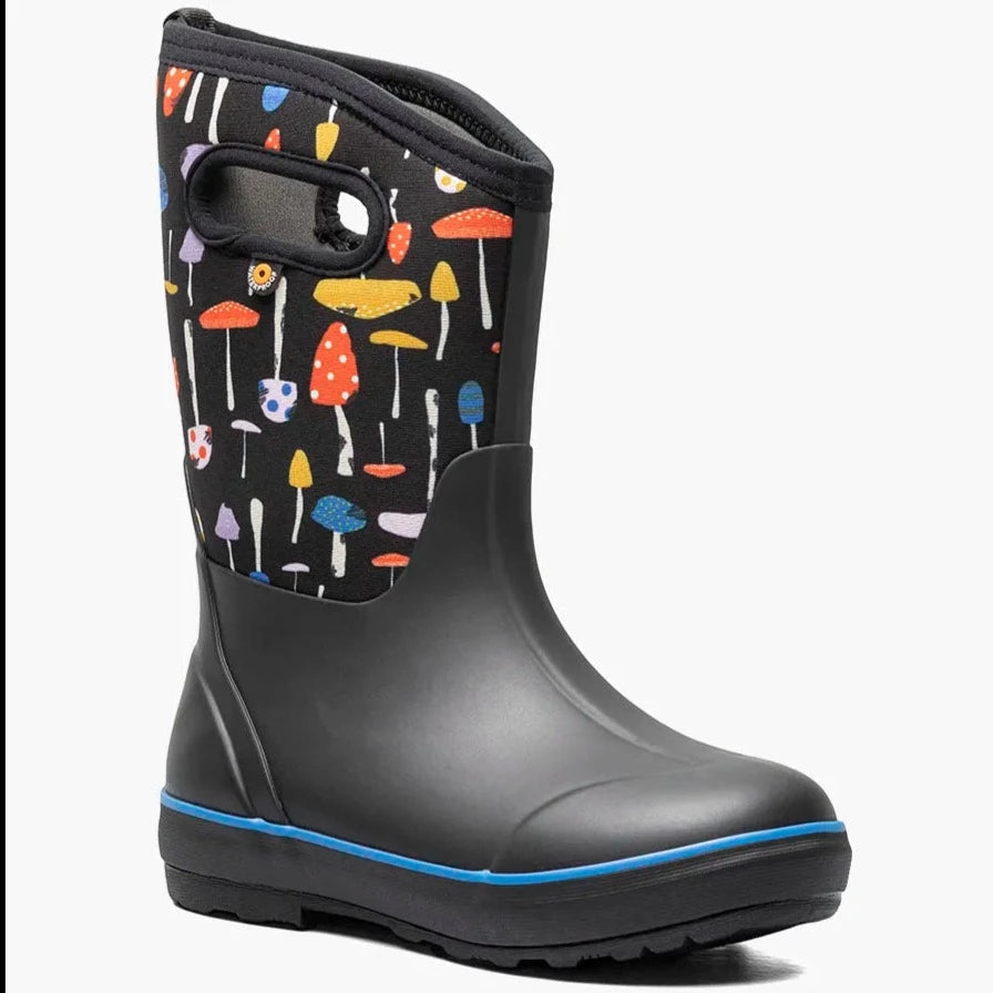 BOGS Classic II Boots - Black Multi Mushrooms