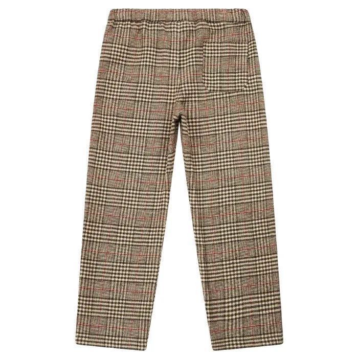 Bonton Child Batcha Pants - British Brown Checks