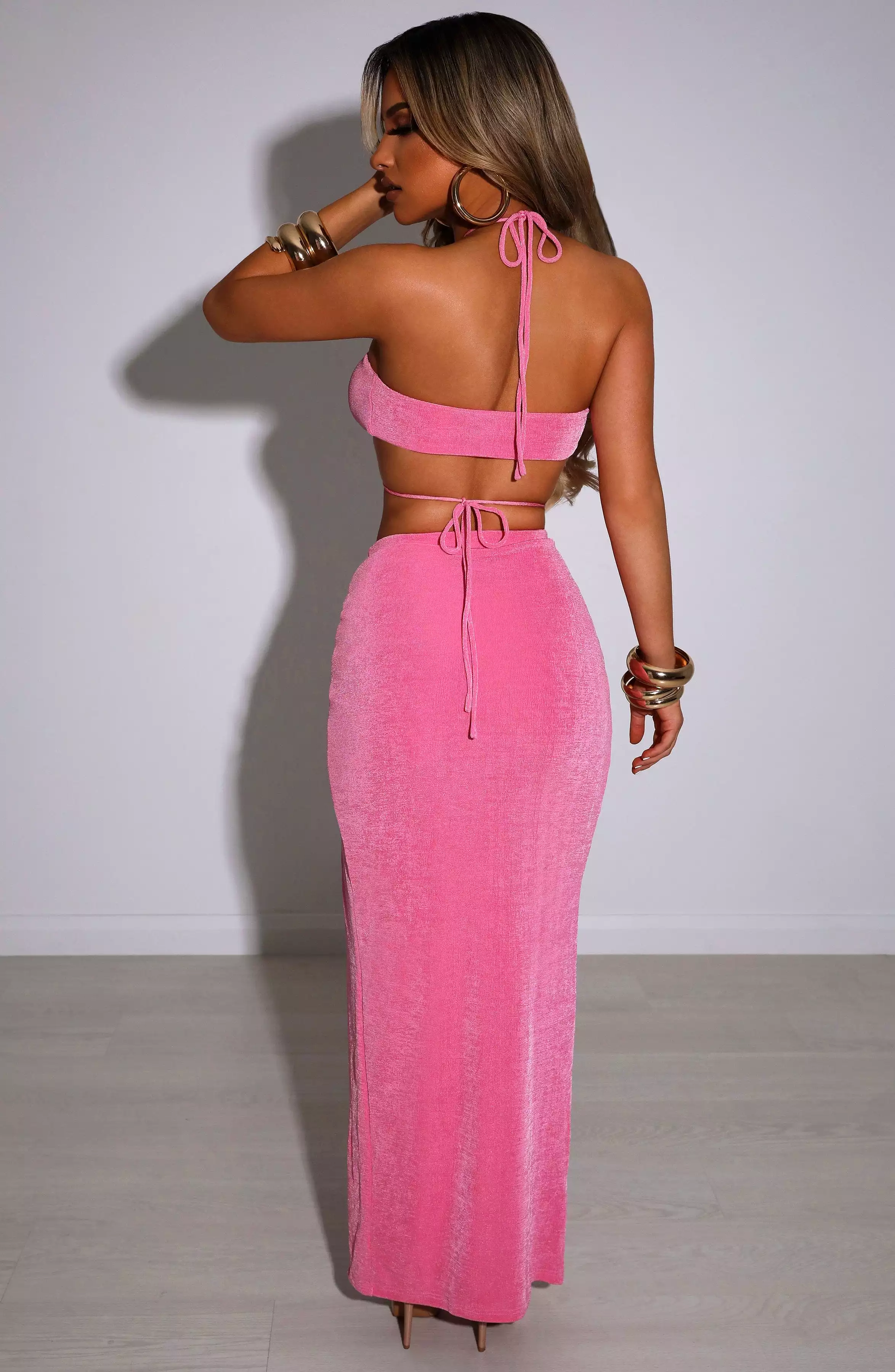 Bubblegum Maxi Skirt - Ariela