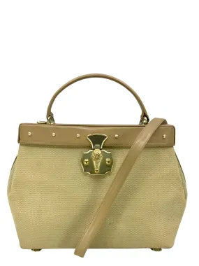 Canvas Alligator Top Handle Bag - Barry Kieselstein-Cord