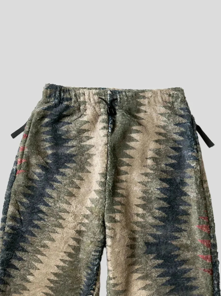 Capital Thunder Mother Pattern Fleece Trousers